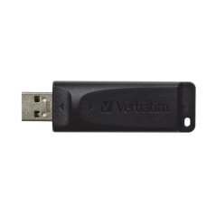 VERBATIM PENDRIVE STORENGO SLIDER 32GB RETRACTABLE USB 2.0 BLACK