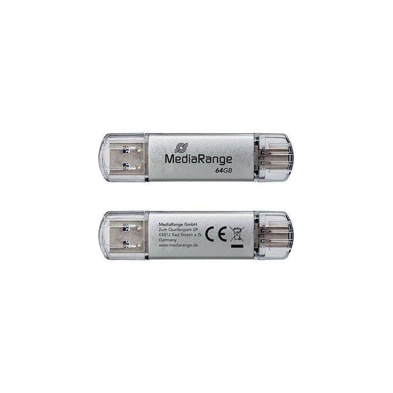 PENDRIVE COMBO 32GB USB 3.2 MEDIARANGE