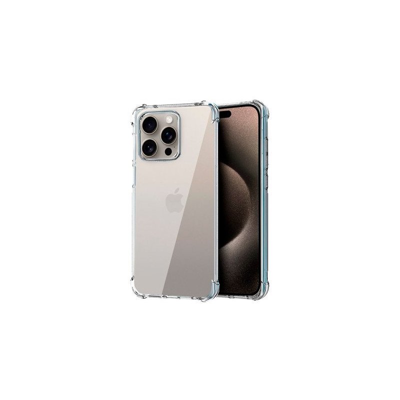 FUNDA COOL IPHONE 15 PRO MAX TRANSPARENTE