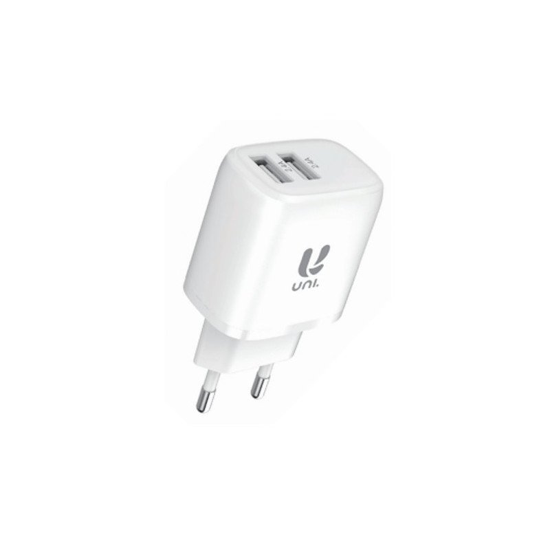 CARGADOR UNI DUAL 2.4A USB-A