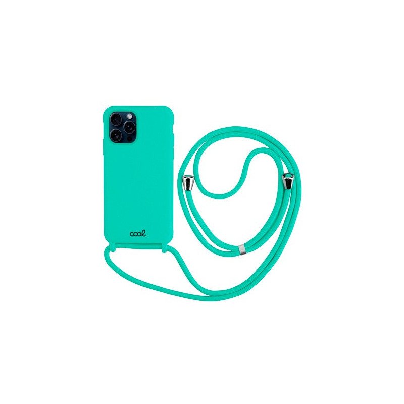 FUNDA COOL IPHONE 15 PRO MENTA