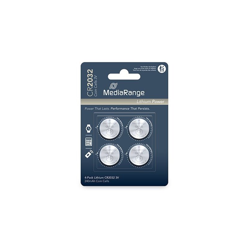 PILAS BOTON MEDIARANGE CR2032