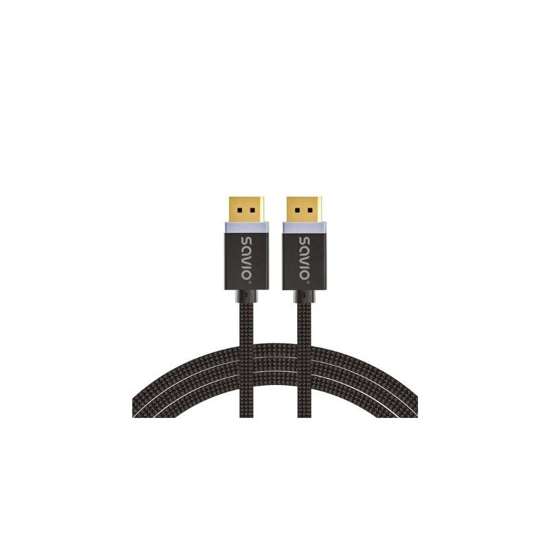 CABLE SAVIO DISPLAYPORT A DISPLAYPORT 2M M/M