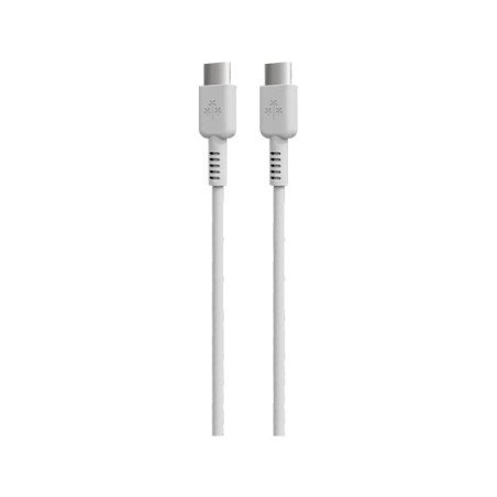 CABLE HUNE ECO USB-C A USB-C 100CM BLANCO NIEVE