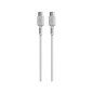 CABLE HUNE ECO USB-C A USB-C 100CM BLANCO NIEVE