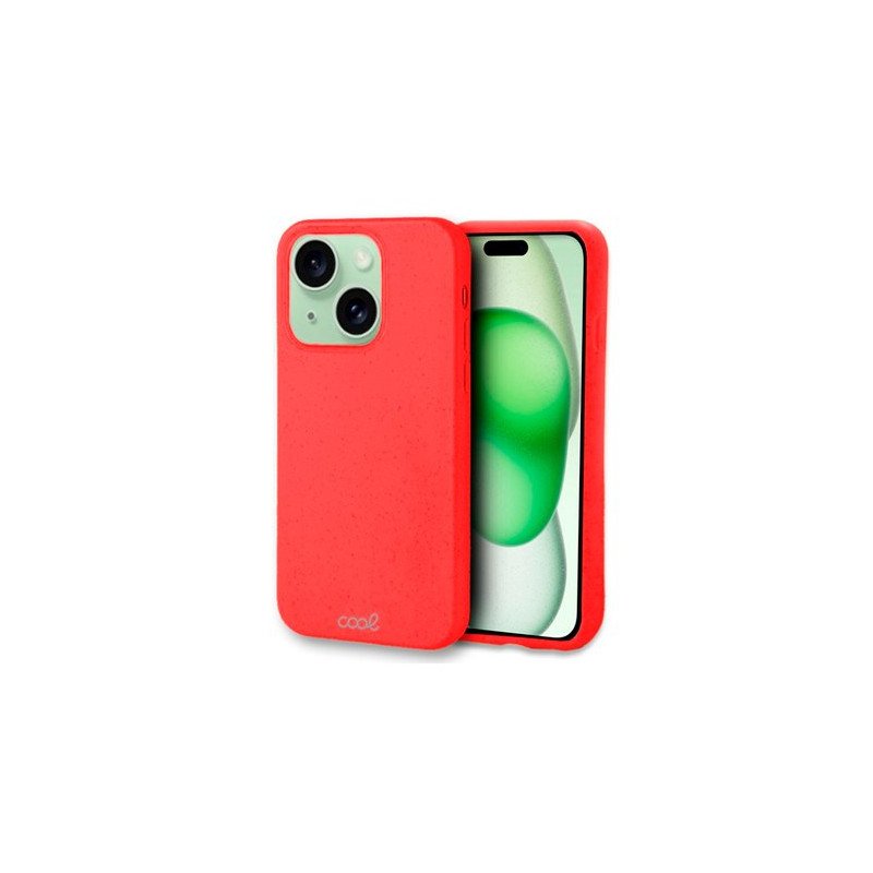 FUNDA COOL IPHONE 15 PLUS ROJO