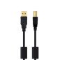 CABLE FERRITA USB-A 2.0 A USB-B 2.0 NANOCABLE 5M