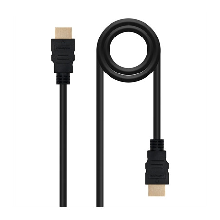 Cable hdmi 1.3 nanocable 1.8m negro -  macho - macho