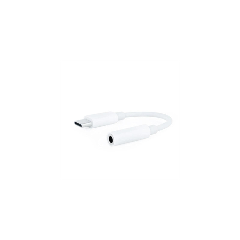 Adaptador audio nanocable usb - c - m a jack - h blanco