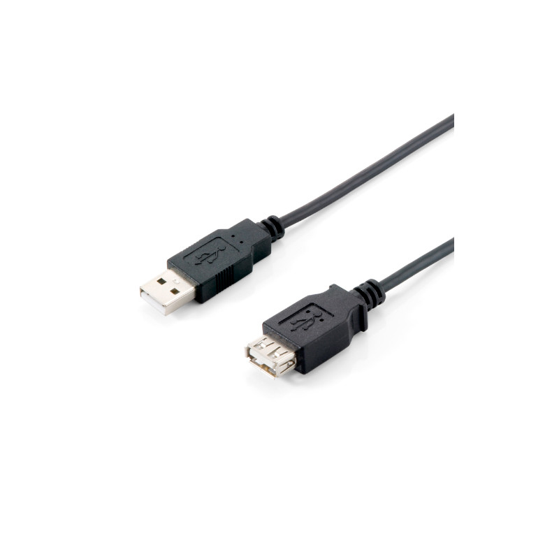 Cable equip alargo usb 2.0 tipo a macho -  hembra 1.8m