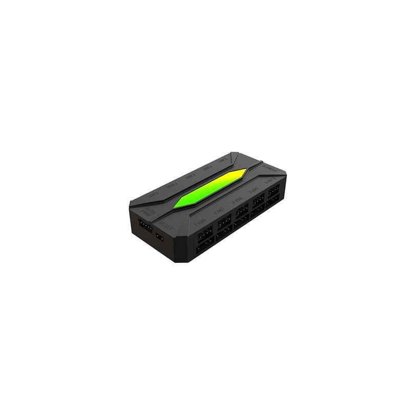 Keep out hub ventiladores x - fhub10 10 ports argb