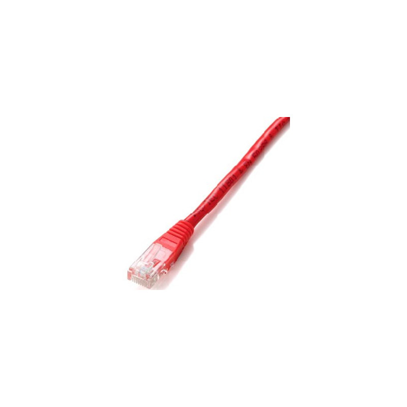 Cable red equip latiguillo rj45 u -  utp cat6 0.5m rojo