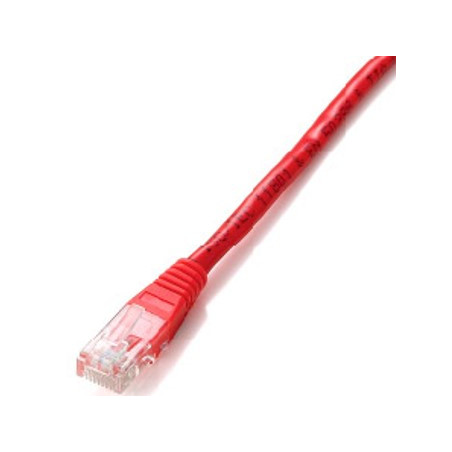 Cable red equip latiguillo rj45 u -  utp cat6 0.5m rojo