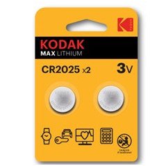 Blister pilas kodak boton litio ultra cr 2025 -  pack blister 2 pilas