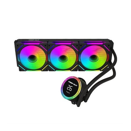 Keep out refrig. liquida xwc - 360 pro display black