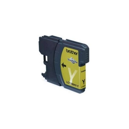Cartucho tinta brother lc1100y amarillo 750 paginas mfc5890cn -  dcp6690cw -  mfc6490cw -  mfc6890cdw