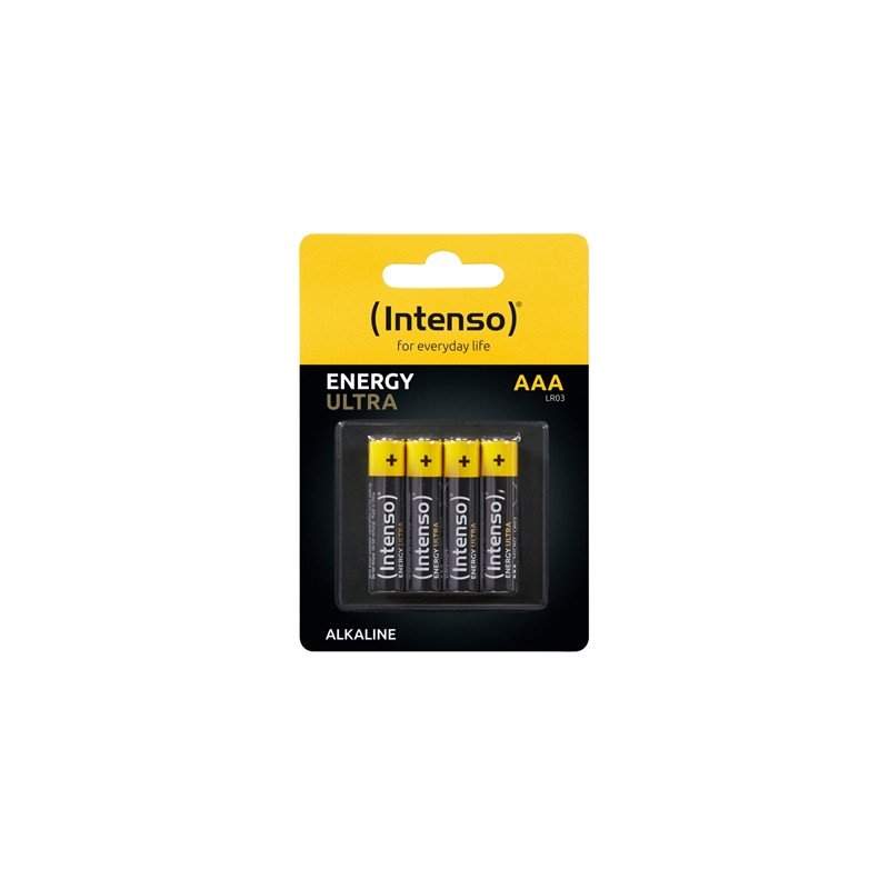 Pack de pilas alcalinas intenso energy ultra aaa lr03 4 unidades