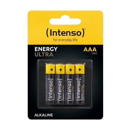Pack de pilas alcalinas intenso energy ultra aaa lr03 4 unidades