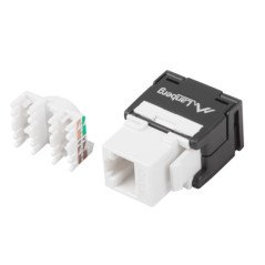 Conector keystone lanberg cat.6 utp rj45 180 toolless