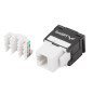 Conector keystone lanberg cat.6 utp rj45 180 toolless