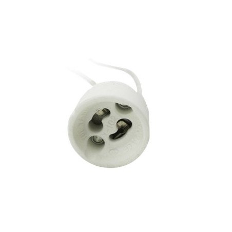 Porta lamparas silever electronic para gu10 230v 15 cm