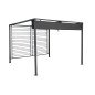 Pergola DKD Home Decor Grey 300 x 300 x 230 cm Steel Pergola DKD Home Decor Grey 300 x 300 x 230 cm Steel