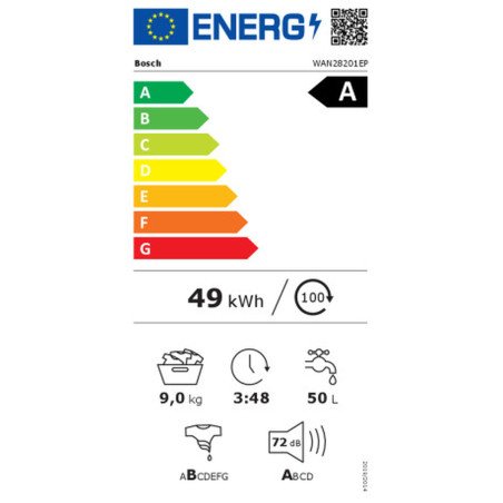 Lavadora BOSCH WAN28201EP 60 cm 1400 rpm 9 kg