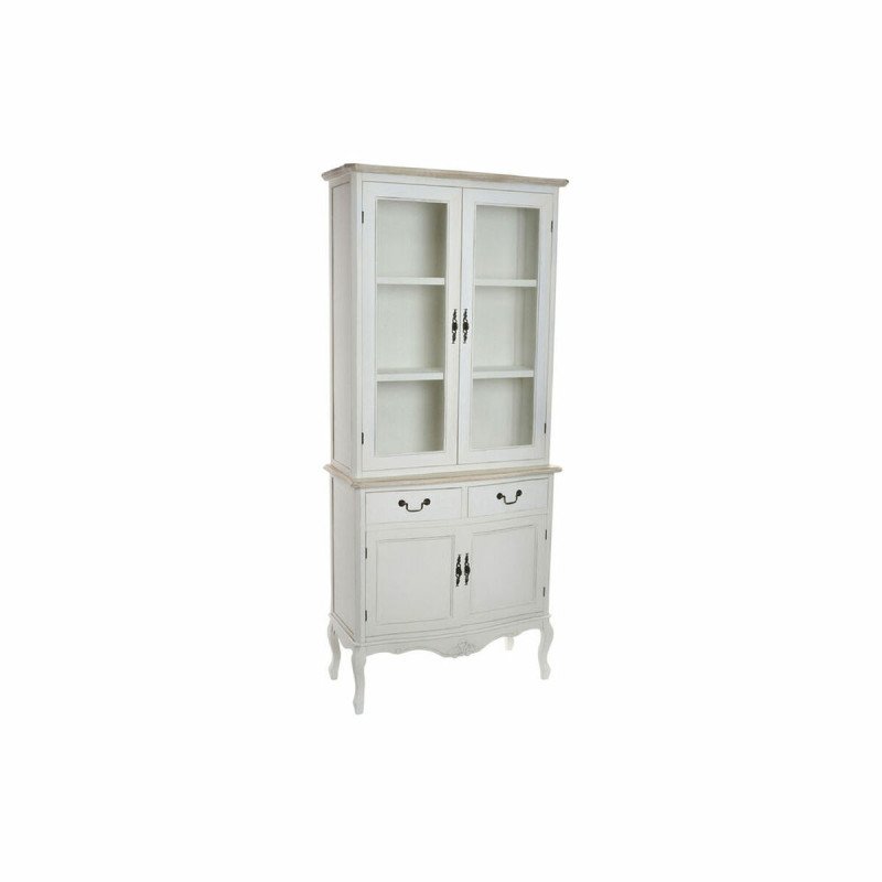 Display Stand DKD Home Decor Crystal Wood White (88 x 40 x 200 cm) Display Stand DKD Home Decor Crystal Wood White (88 x 40 x 200 cm)