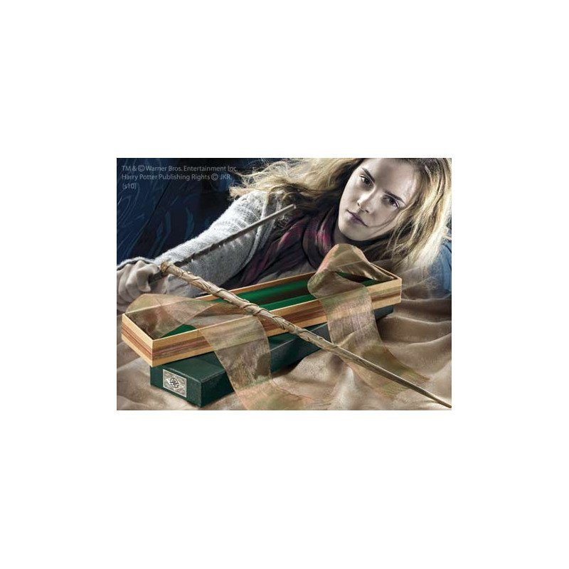 Replica the noble collection harry potter varita de hermione granger caja olivander