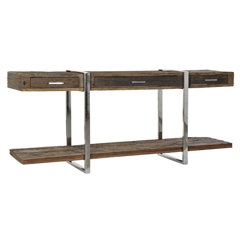 Hall DKD Home Decor Brown Silver 180 x 44 x 75 cm Hall DKD Home Decor Brown Silver 180 x 44 x 75 cm