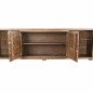 TV furniture DKD Home Decor Brown 200 x 40 x 63 cm Crystal Acacia TV furniture DKD Home Decor Brown 200 x 40 x 63 cm Crystal Acacia