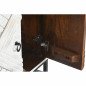 TV furniture DKD Home Decor 180 x 40 x 60 cm Black Metal White Mango wood TV furniture DKD Home Decor 180 x 40 x 60 cm Black Metal White Mango wood