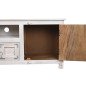 Mueble de TV DKD Home Decor Blanco Madera Madera de mango 151 x 40 x 60 cm Mueble de TV DKD Home Decor Blanco Madera Madera de mango 151 x 40 x 60 cm
