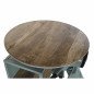 Table DKD Home Decor Blue Brown Green Iron Mango wood 116 x 72 x 110 cm Table DKD Home Decor Blue Brown Green Iron Mango wood 116 x 72 x 110 cm