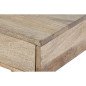 Hall Table with Drawers Home ESPRIT Brown Silver Light brown 110 x 40 x 76 cm 110 x 41,5 x 76 cm (3 Pieces)