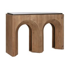 Hall Home ESPRIT Brown Black 122 x 30 x 80 cm