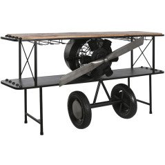 Ingresso Home ESPRIT Marrone Nero 191 x 58 x 96 cm 191 x 58 x 91 cm