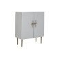 Armadio DKD Home Decor Bianco Dorato Ferro Legno di mango 85 x 45 x 110 cm BAR Armadio DKD Home Decor Bianco Dorato Ferro Legno di mango 85 x 45 x 110 cm BAR