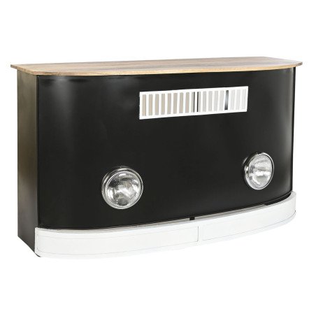 Mobile bar DKD Home Decor Bianco Marrone Nero 157 x 52 x 90 cm BAR