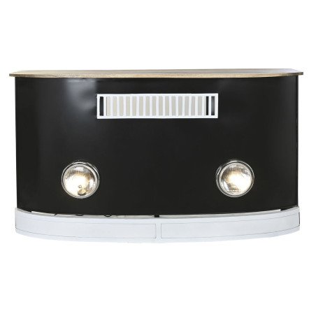 Mobile bar DKD Home Decor Bianco Marrone Nero 157 x 52 x 90 cm BAR