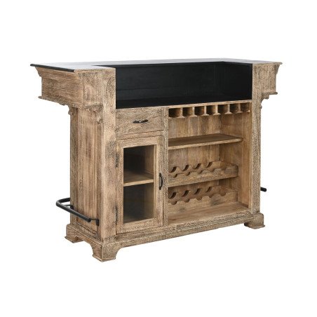 Mobile bar Home ESPRIT Marrone Nero Naturale 152 x 61 x 107 cm BAR