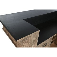 Bar unit Home ESPRIT Brown Black Natural 152 x 61 x 107 cm BAR