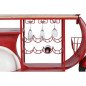Portabottiglie Home ESPRIT Rosso Metallo 165 x 60 x 100 cm