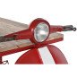 Portabottiglie Home ESPRIT Rosso Metallo 165 x 60 x 100 cm