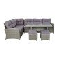 Divano e Tavolo DKD Home Decor Esterno 267 x 204 x 90 cm (4 pcs) Divano e Tavolo DKD Home Decor Esterno 267 x 204 x 90 cm (4 pcs)