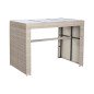 Tavolo con 6 sedie DKD Home Decor 143 x 80 x 100 cm Tavolo con 6 sedie DKD Home Decor 143 x 80 x 100 cm