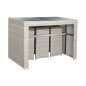 Tavolo con 6 sedie DKD Home Decor 143 x 80 x 100 cm Tavolo con 6 sedie DKD Home Decor 143 x 80 x 100 cm