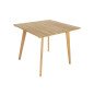 Tavolo con 4 sedie DKD Home Decor 90 x 90 x 75 cm