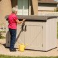 Cupboard Lifetime 60170 Horizontal Exterior 190 x 131 x 106 cm Steel Plastic Cupboard Lifetime 60170 Horizontal Exterior 190 x 131 x 106 cm Steel Plastic