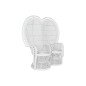 Poltrona da giardino DKD Home Decor Bianco 188 x 50 x 140 cm 154 x 70 x 144 cm 15700 x 68 x 145,5 cm Poltrona da giardino DKD Home Decor Bianco 188 x 50 x 140 cm 154 x 70 x 144 cm 15700 x 68 x 145,5 cm